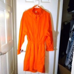 The new Fall color Rain coat XXL